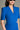Cobalt Blue Ruby V-neck Vest With Single-Button