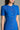 Cobalt Blue Ruby Midi Bodycon Dress With Small Buttons
