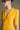 Yellow Crepe Fitted Blazer with Crystal-Embellished Asymmetrical Lapel