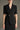 Asymmetrical Lapel Black Twill Fitted Blazer