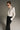 White Metallic Striped Slim-Fit Shirt With Statement Cuff