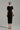 Short Sleeves Scuba Midi Dress Shoulder With Crystal