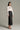 Black Silk Taffeta Midi Mermaid Skirt