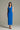 Cobalt Blue Ruby Midi Pencil Skirt