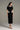 Satin Silk Midi Bodycon Dress with Reversed Collar and Short Sleeves
